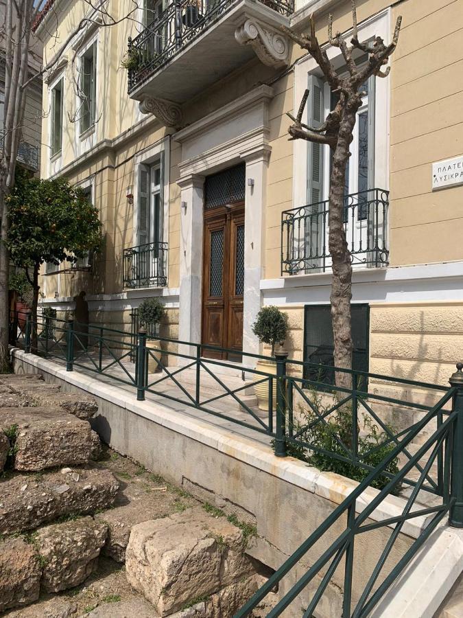 Neoclassical House In Plaka, Athensアパートメント エクステリア 写真